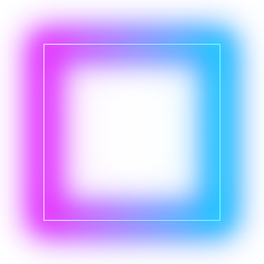 neon frame square